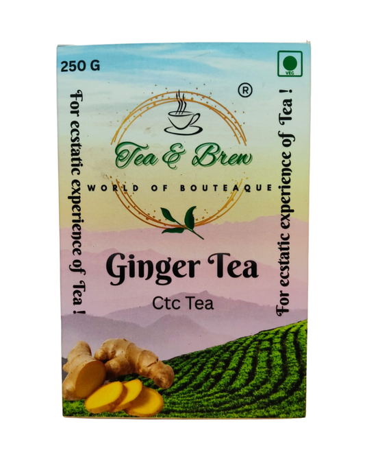 GINGER TEA - CTC Tea